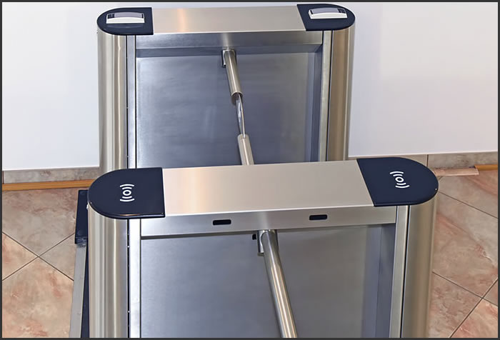 Turnstile 1 BAR Access Control and Attendance stand alone product